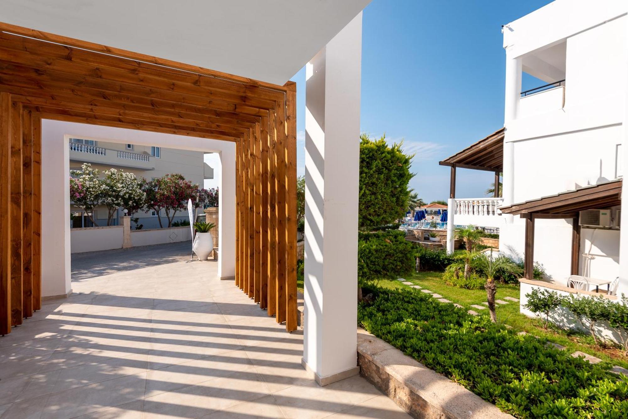 Elvita Beach Hotel Kiotari Dış mekan fotoğraf