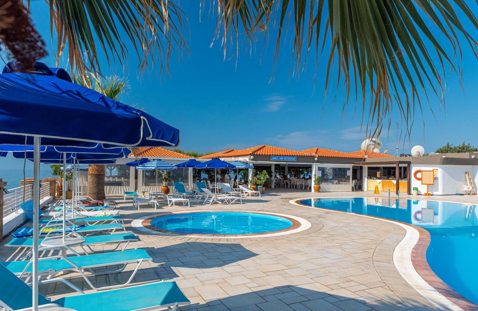 Elvita Beach Hotel Kiotari Dış mekan fotoğraf