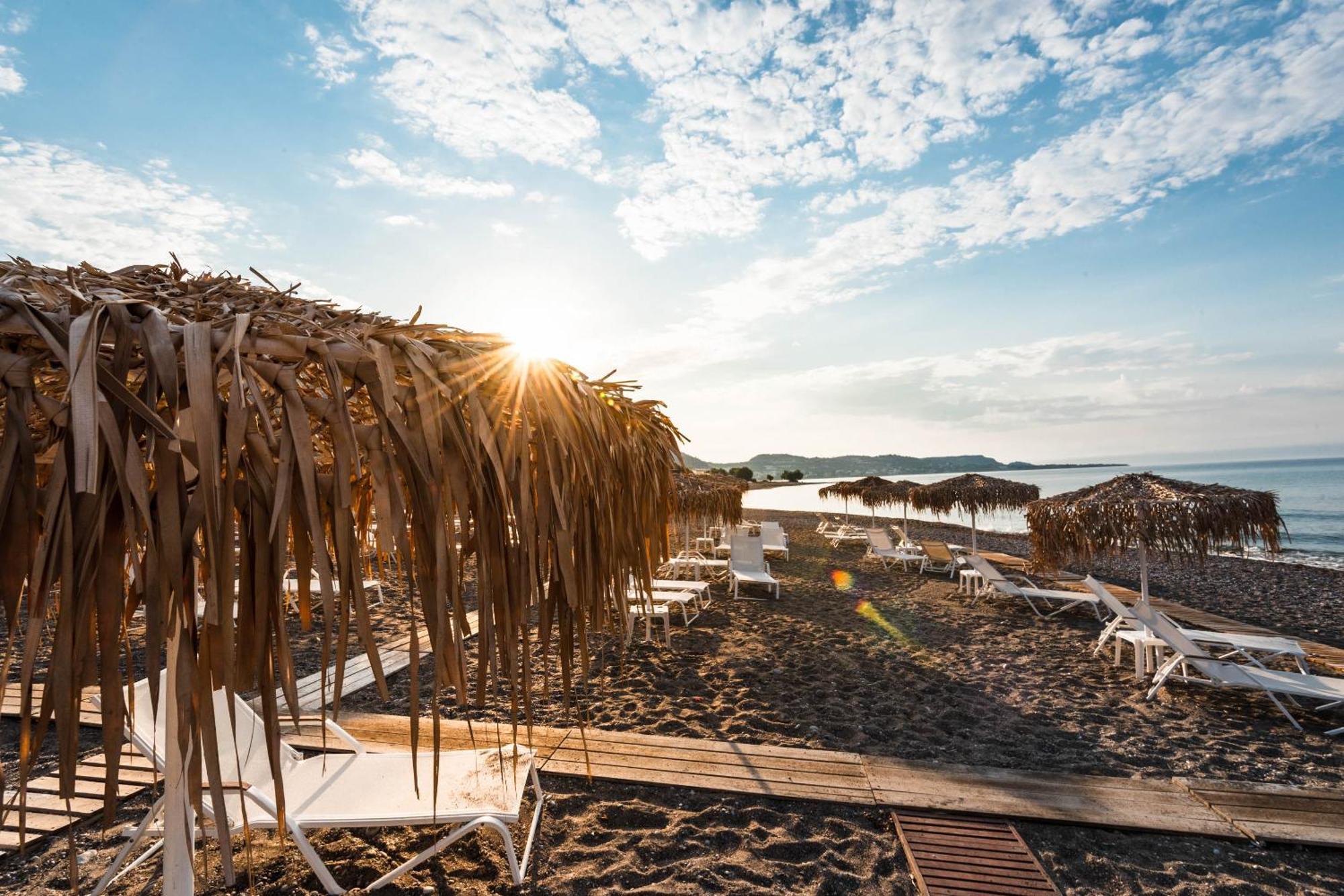Elvita Beach Hotel Kiotari Dış mekan fotoğraf