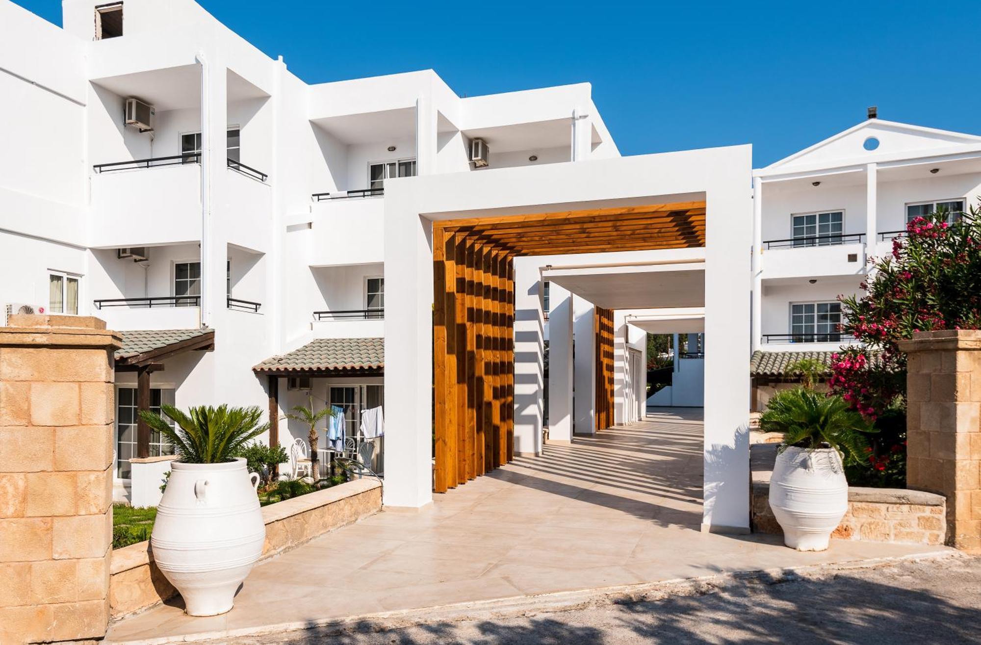 Elvita Beach Hotel Kiotari Dış mekan fotoğraf
