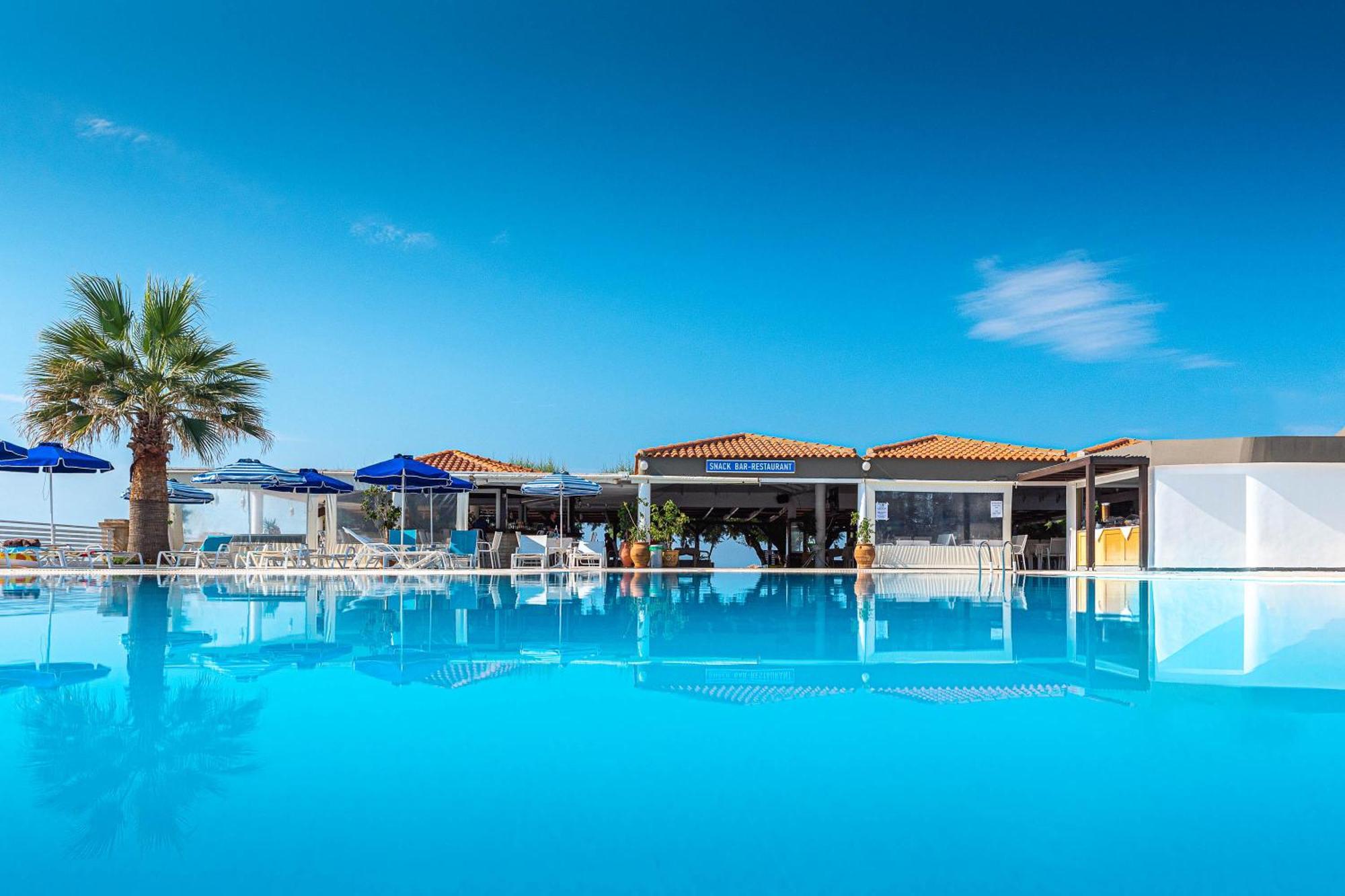 Elvita Beach Hotel Kiotari Dış mekan fotoğraf