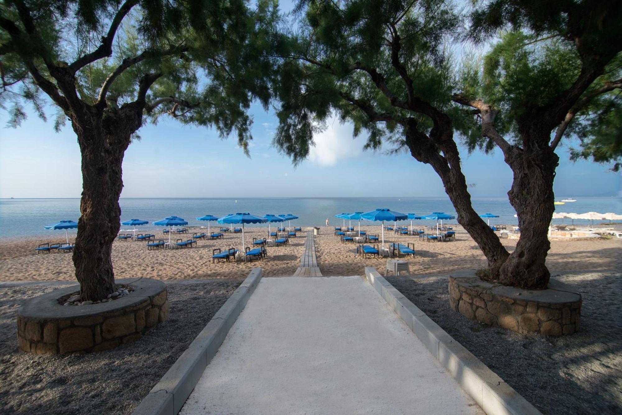 Elvita Beach Hotel Kiotari Dış mekan fotoğraf